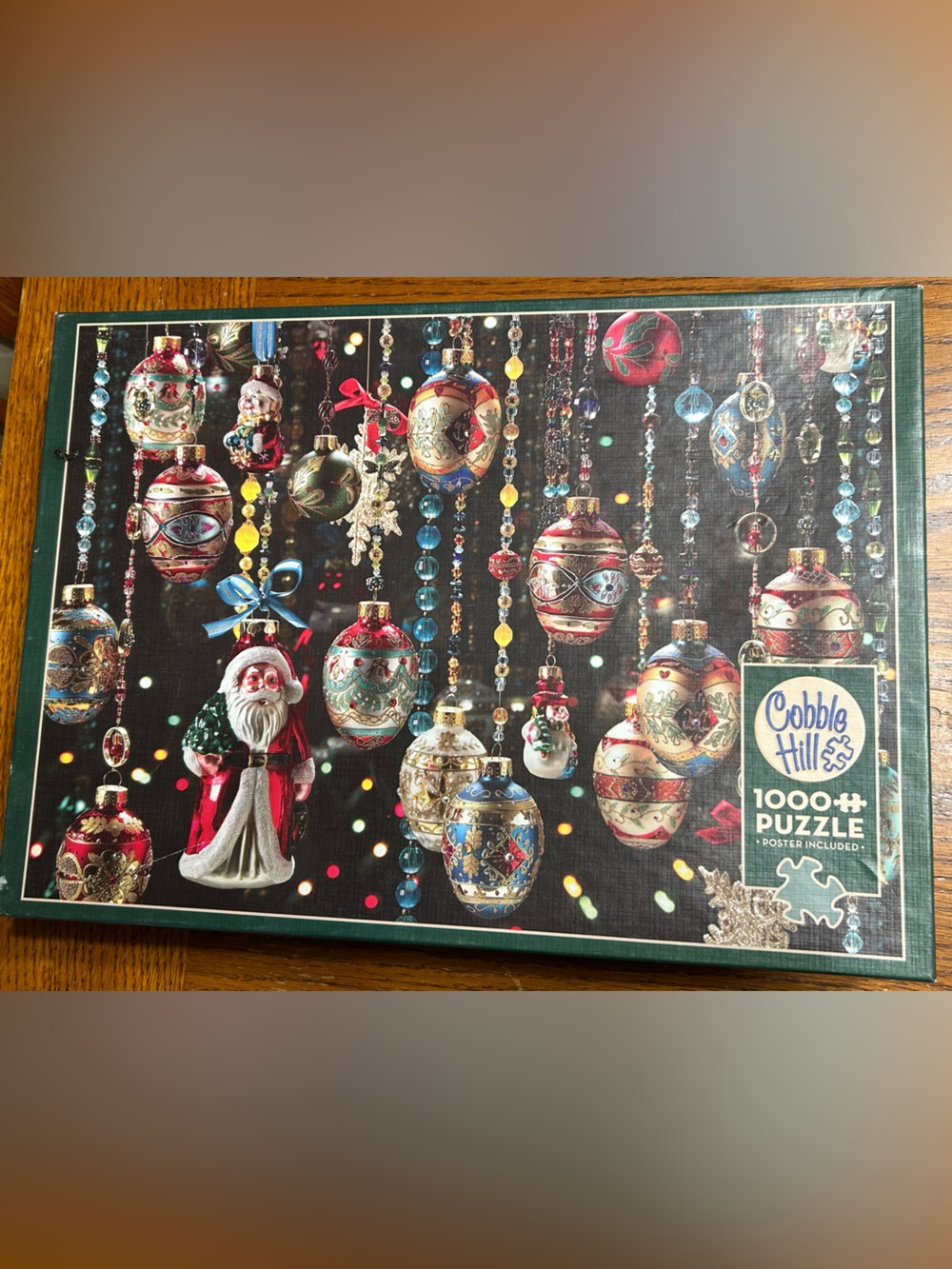 Cobble Hill  1000 piece puzzle - Christmas Ornaments